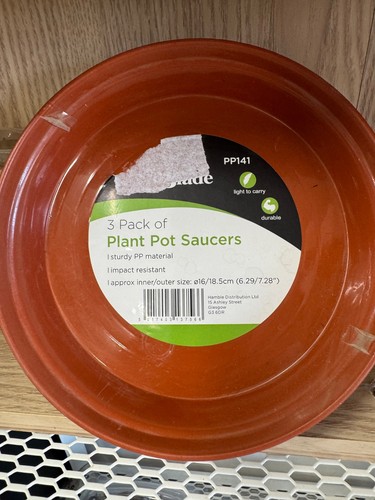 Plant pot saucer - 5pack, 12/14cm