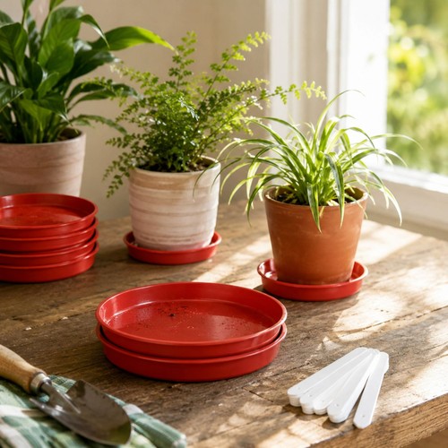 Pack plant pot saucers - pot,