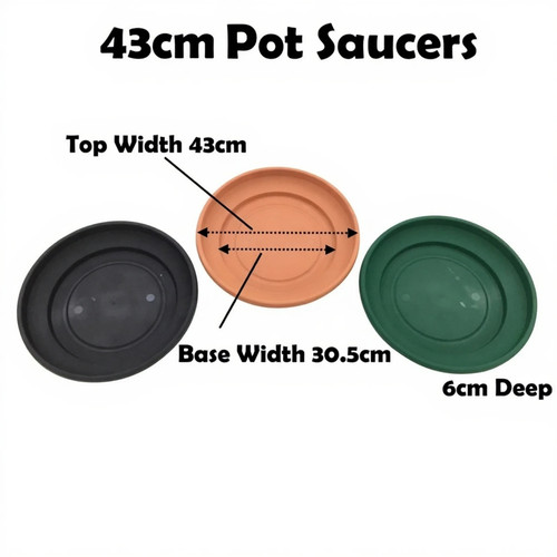Plant pot saucer round - pot,