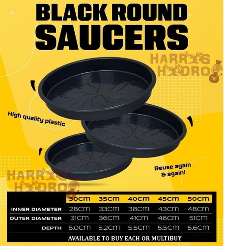 Plant pot saucers all sizes - all,
