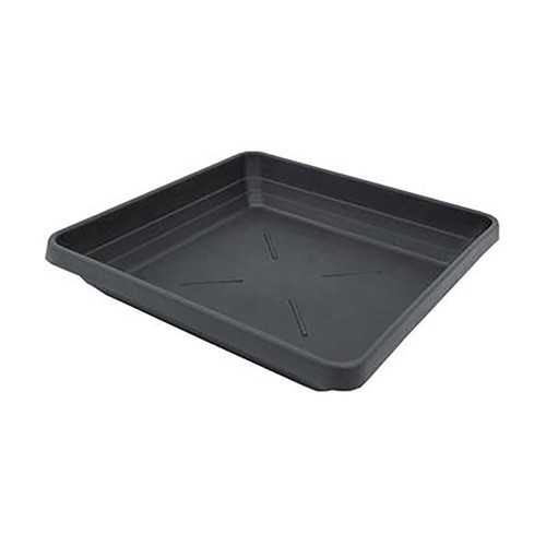 25l square black plastic - &,