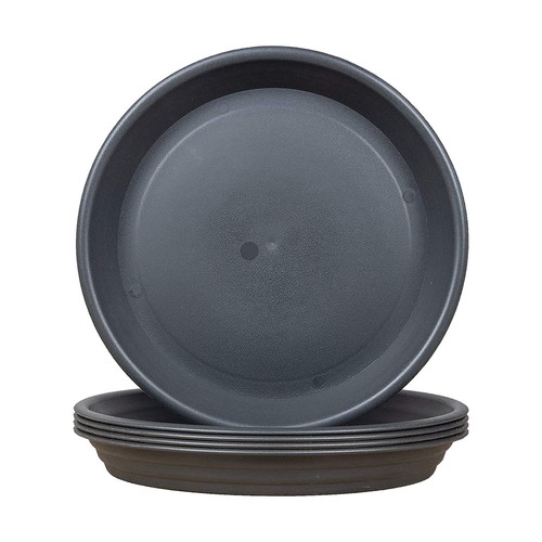 Pack 14cm gray plastic plant - 5,