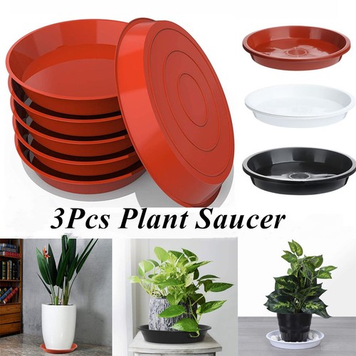 Plant pot saucers round - 3x,