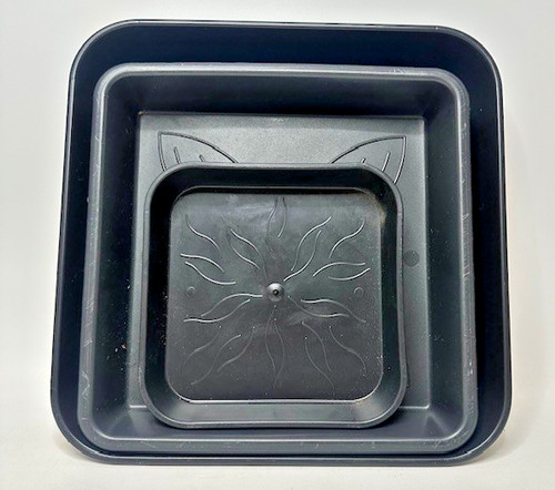 Square plant pot - plant,