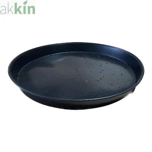 Large round plastic plant pot - plastic,