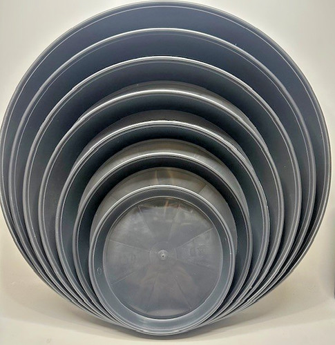 Round plant pot saucers heavy - plant,