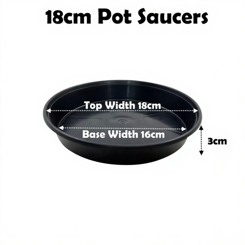 18cm plant pot saucers - plant,
