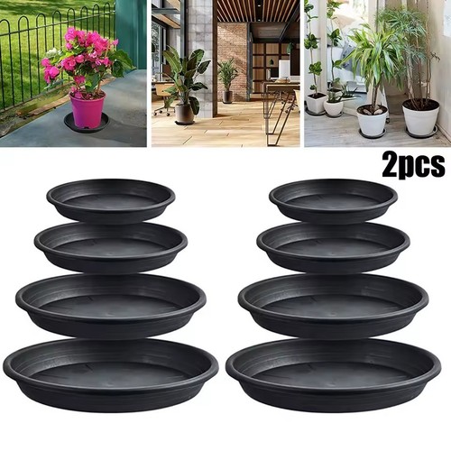 Plant pot saucers - 2x,