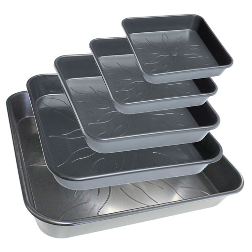 Square plant pot saucer tray - plant,